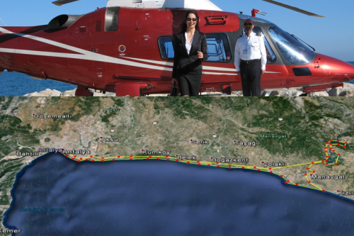 Antalya Helikopter Turu (1 Saat)